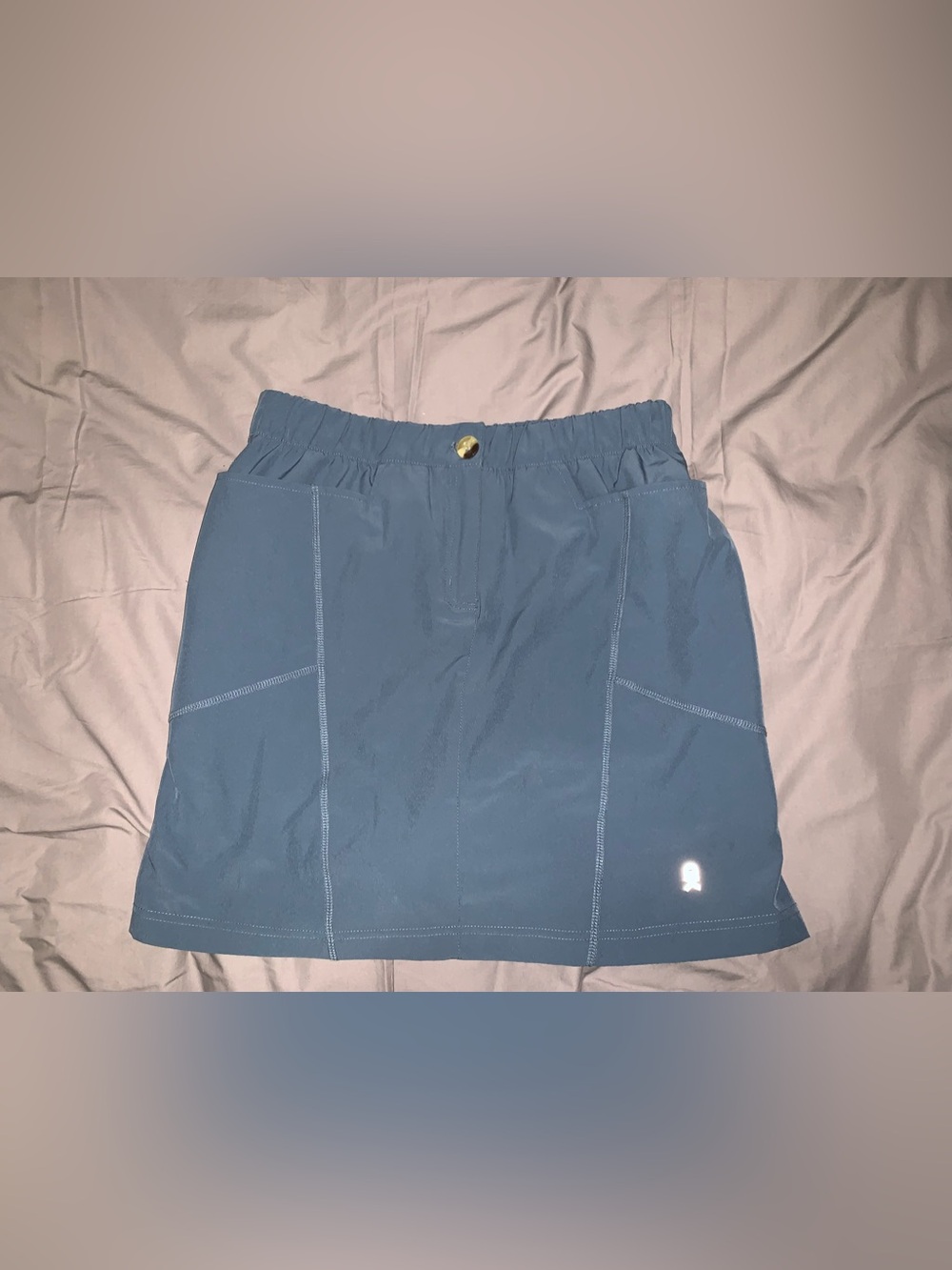 Women’s Athletic Skort in Dusty Blue